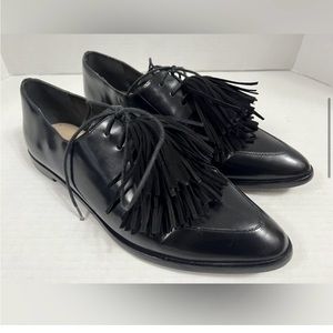 🎉 Loeffler Randall Jasper Tassel Leather Oxfords - Brand New ✨